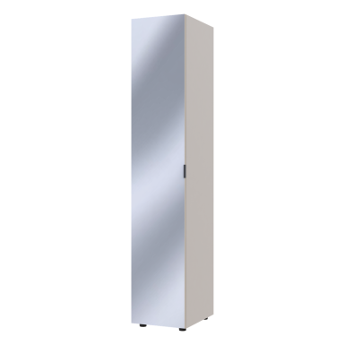 Nyílóajtós gardróbszekrény Doros Gelár kasmír Tükör 39x49,5x203,4 (80737635)