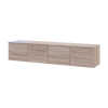 TV-állvány Doros Levia Sonoma tölgy 4 ajtó 160х35х33 (41516300)