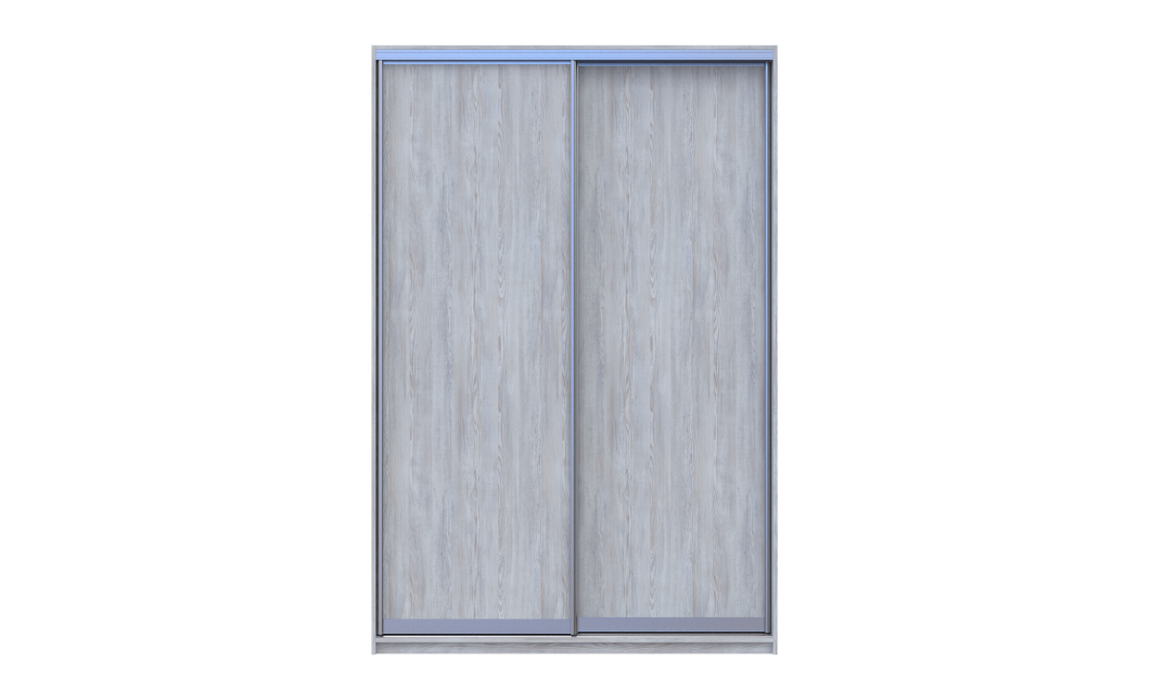 Tolóajtós gardróbszekrény Doros City light Natti Lúc 2 bútorlap 150x60x225 (80736506)