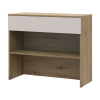 Cipősszekrény Doros Szplit Artizán tölgy /kasmír bútorlap 940x39x80 (41901270)