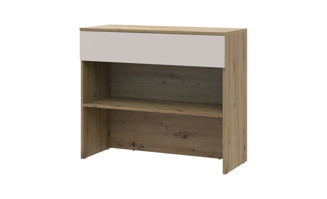 Cipősszekrény Doros Szplit Artizán tölgy /kasmír bútorlap 940x39x80 (41901270)