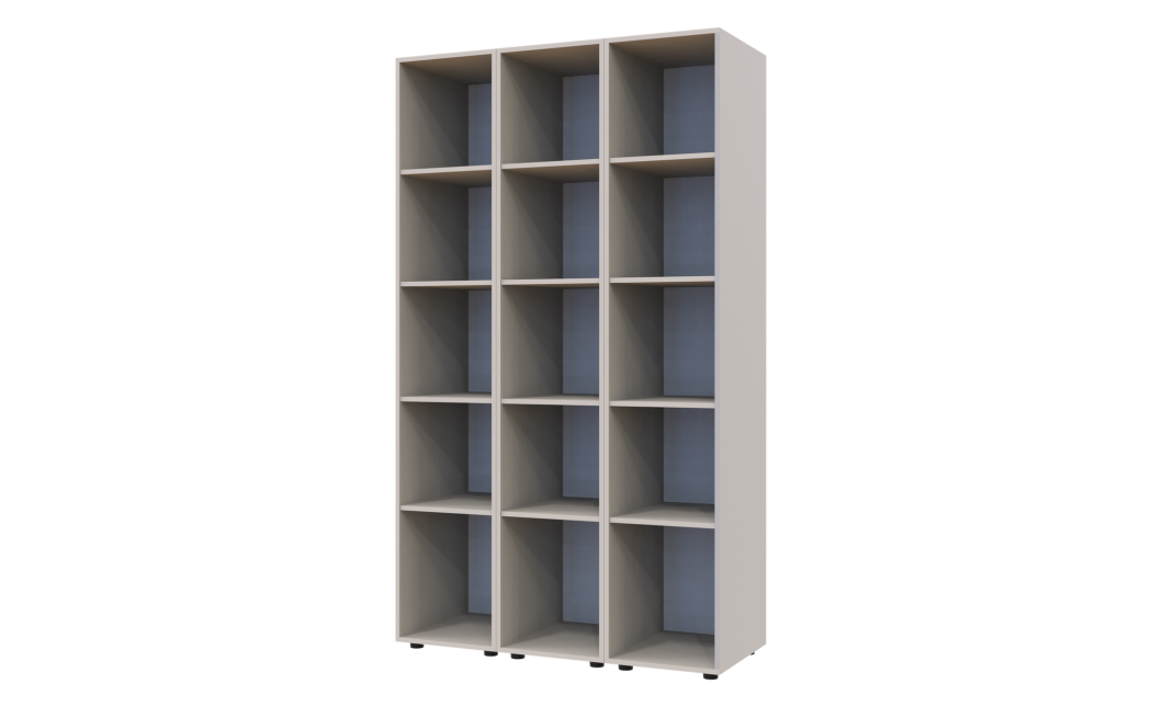 Gardróbszekrény szett 3 Tükör Doros Gelár kasmír 117x49,5x203,4 (42005104)