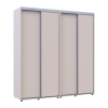 Tolóajtós gardróbszekrény Doros Sigma Slim kasmír 2+2 ajtó 200x60x214.4 (42005587)