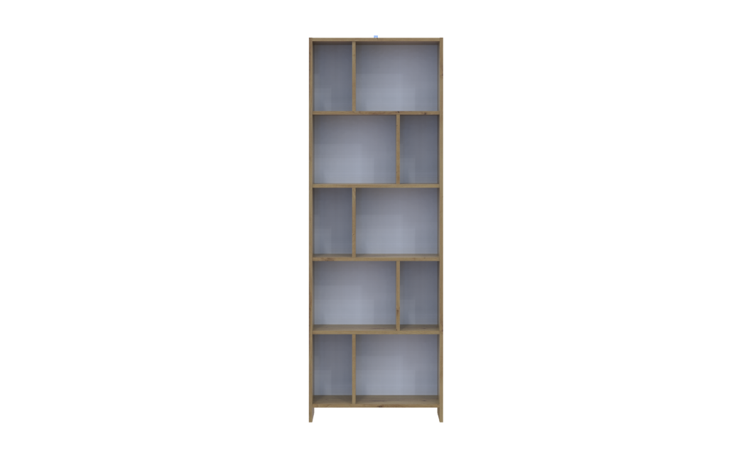 Polcrendszer Doros Student Artisan Tölgy 63×22×180 (41516257)