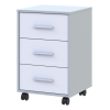 Kerekes szekrény Doros T3 szürke / Fehér 43x42x66,4 (41902061)