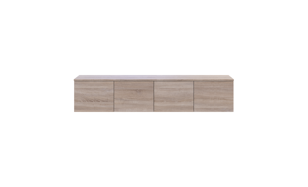 TV-állvány Doros Levia Sonoma tölgy 4 ajtó 160х35х33 (41516300)