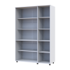 Nyílóajtós gardrobszekrény Doros Thorn Fehér 3 ajtó polcokkal 135x51,6x200 (44900484)