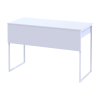 Íróasztal Doros Bart Light Fehér 120x55x78,1 (41510122)