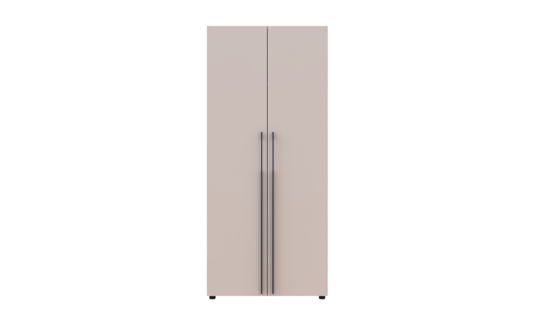 Gardróbszekrény polcokkal Doros Kasper Kasmír 2 ajtó 90x48x204 (42005528)