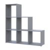 Polcrendszer Doros Step 3x3 Szürke nyitott 102.6х28.8х106.1 (41516178)