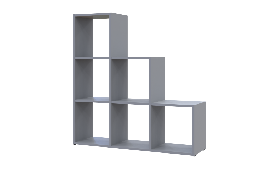 Polcrendszer Doros Step 3x3 Szürke nyitott 102.6х28.8х106.1 (41516178)