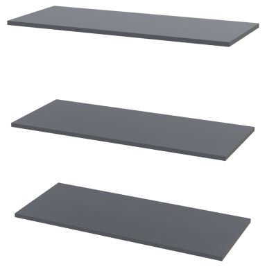 Ruhapolc Doros Promo Antracit 86,7x35x1,6 (41516264)