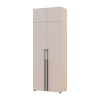 Gardróbszekrény felsőszekrénnyel Doros Kasper Kasmír 2 ajtó 90x48x245 (42005518)