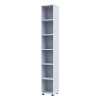 Szekrény Doros Mira Fehér bútorlap 183.5х30х30 (41510126)