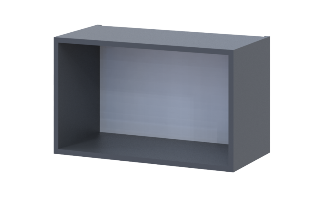Leia Konyha Doros M36_SZ60 páraelszívós elem Grafitszürke/Klondike LDTD 60x31.6x36 (80359569.3)