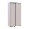 Tolóajtós gardróbszekrény Doros Sigma Slim kasmír 2 ajtó 110x60x214.4 (42005454)