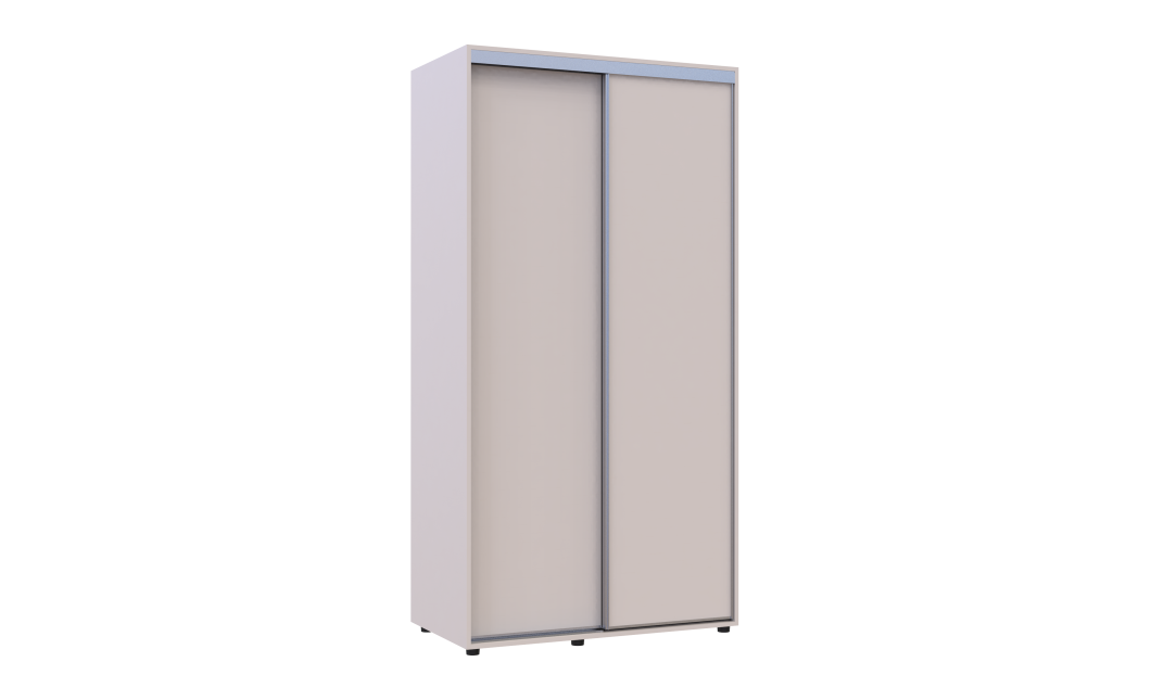 Tolóajtós gardróbszekrény Doros Sigma Slim kasmír 2 ajtó 110x60x214.4 (42005454)