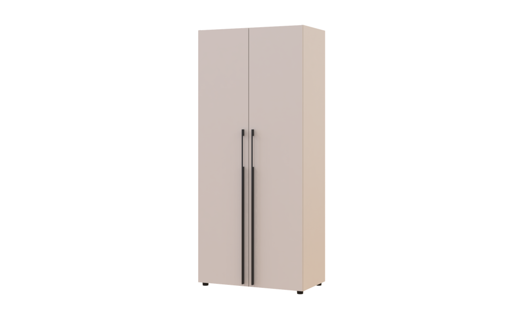Gardróbszekrény fiókokkal Doros Kasper Kasmír 2 ajtó 90x48x204 (42005532)