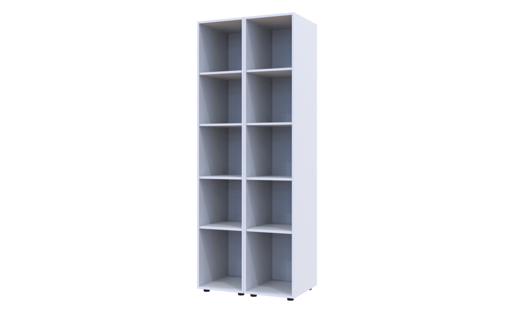 Gardróbszekrény szett Doros Gelár Fehér 2 Tükör 78x49.5x203.4 (42002163)