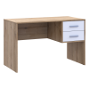 Számítógépasztal Doros T2 Ewok tölgy / Fehér 120x60x75 (81339331)