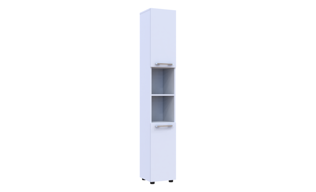 Szekrény Doros Mira Fehér bútorlap 183.5х30х30 (41510126)