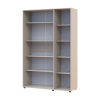 Gardróbszekrény polcokkal Doros Kasper Kasmír 3 ajtó 135x48x204 (42005559)