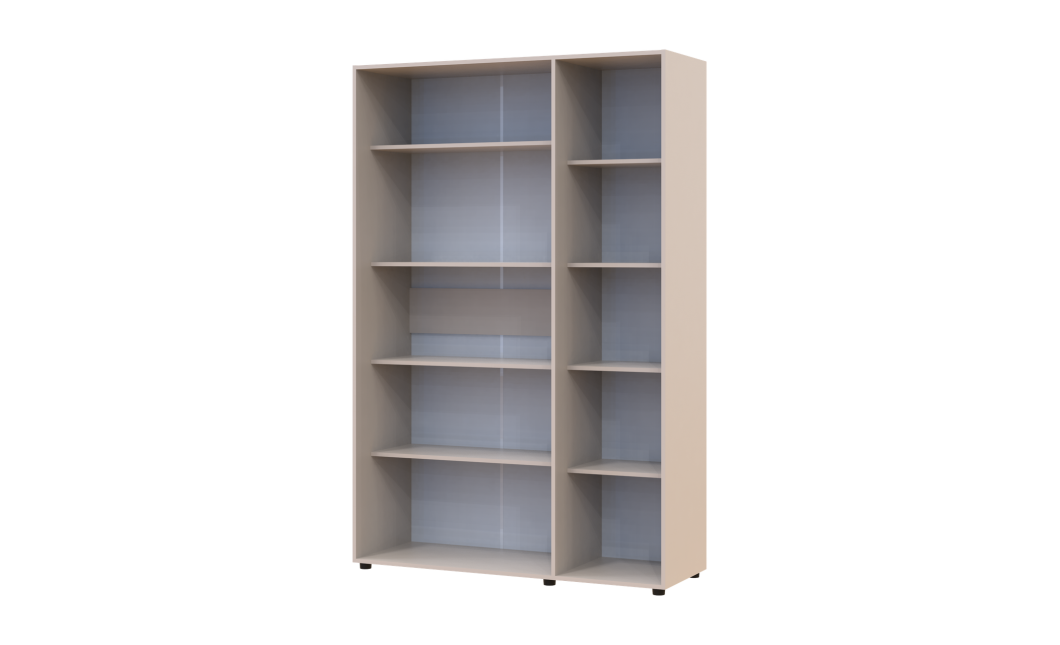 Gardróbszekrény polcokkal Doros Kasper Kasmír 3 ajtó 135x48x204 (42005559)