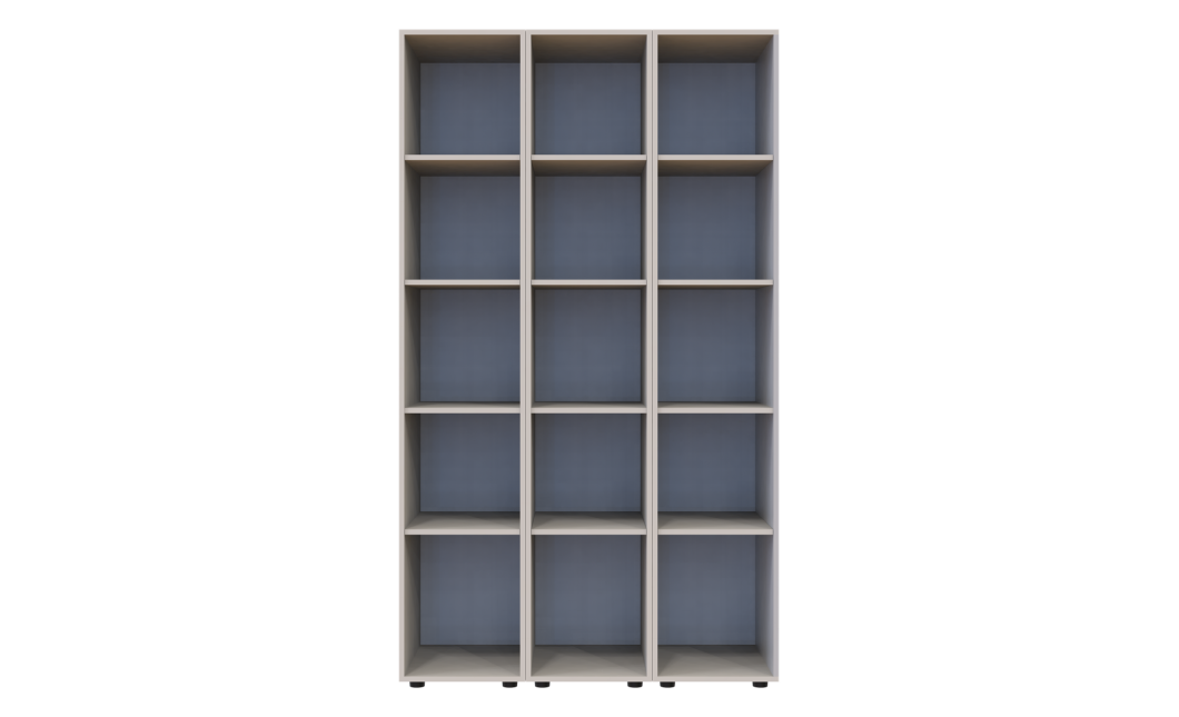 Gardróbszekrény szett 3 Tükör Doros Gelár kasmír 117x49,5x203,4 (42005104)