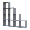 Polcrendszer Doros Step 4x4 Szürke nyitott 136.2х28.8х140.7 (41516179)