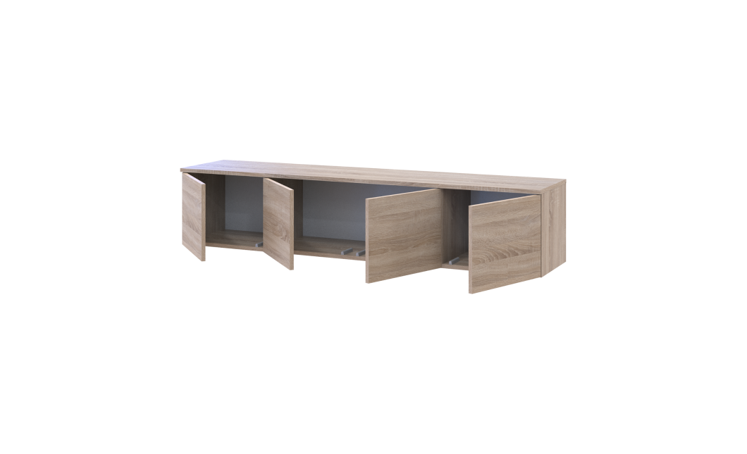 TV-állvány Doros Levia Sonoma tölgy 4 ajtó 160х35х33 (41516300)