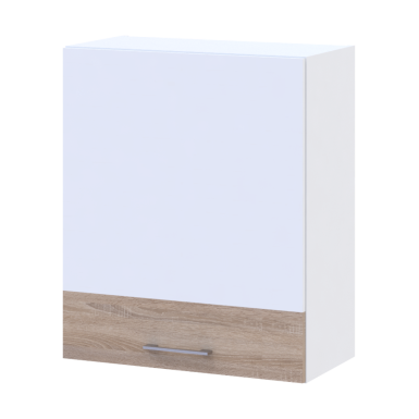 Leia Konyha Doros M72_SZ60 felső elem jobbos Fehér/Sonoma tölgy bútorlap 60x31x72 (81359337.4)