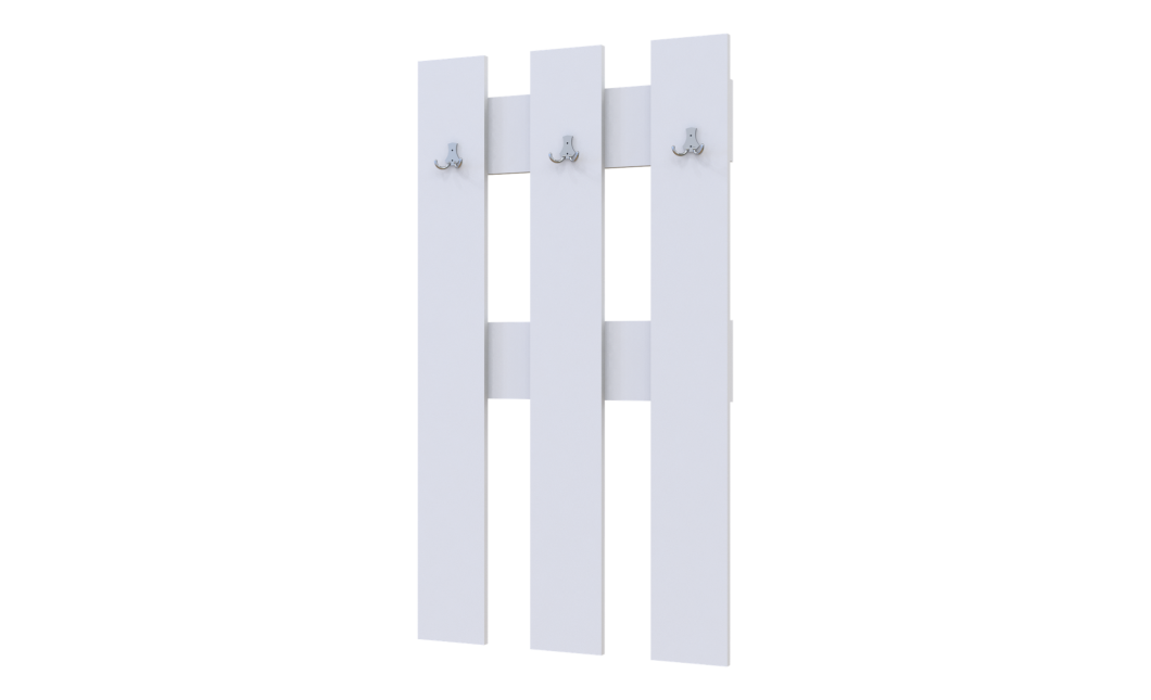 Előszoba bútor felső Doros N1 Fehér 65x3,2x115 (41510008)
