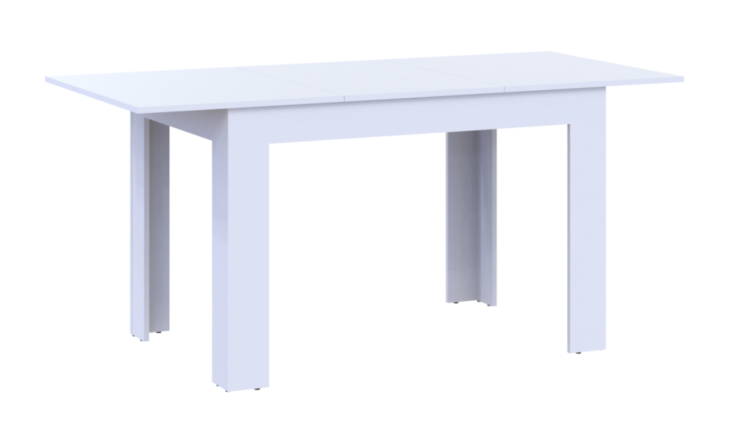 Doros Flint asztal Fehér 120/170x80x78 (41510128)
