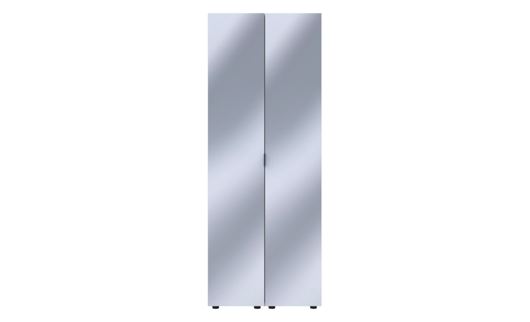 Gardróbszekrény szett Doros Gelár kasmír 2 Tükör 78x49,5x203,4 (42005103)
