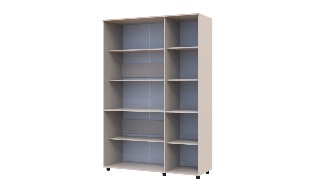 Nyílóajtós gardrobszekrény Doros Thorn Kasmír 3 ajtó polcokkal 135x51,6x200 (44900496)