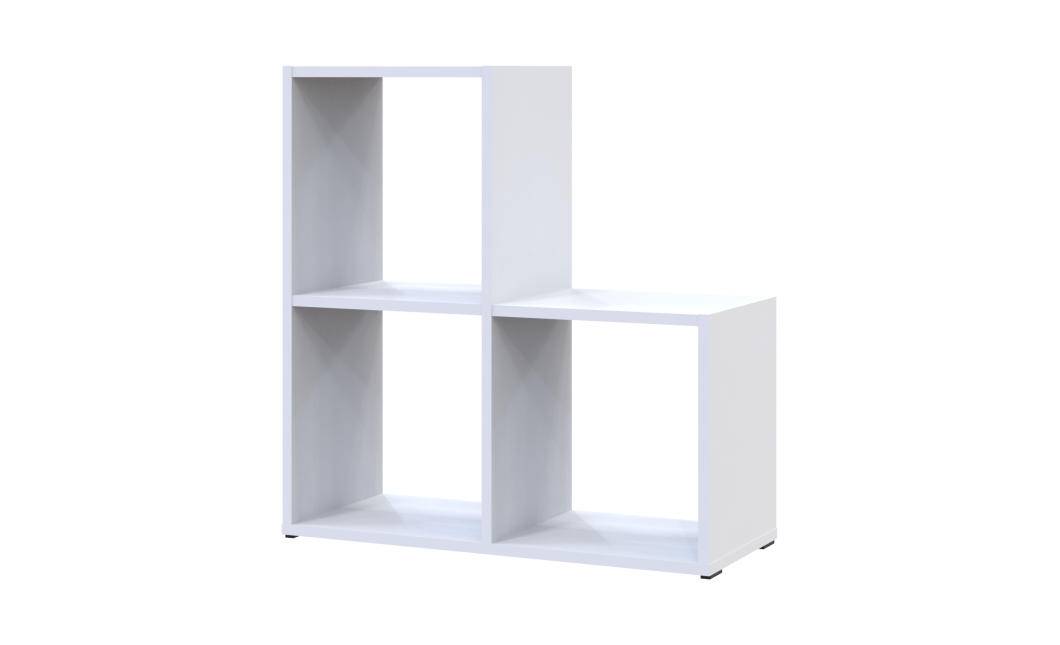 Polcrendszer Doros Step 2x2 Fehér nyitott 69х28.8х71.4 (41516156)