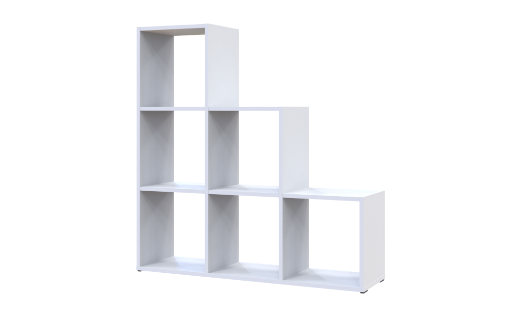 Polcrendszer Doros Step 3x3 Fehér nyitott 102.6х28.8х106.1 (41516161)