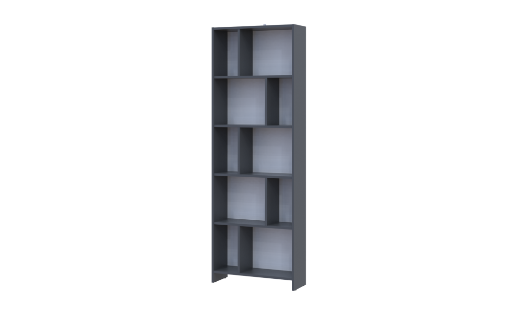 Polcrendszer Doros Student Grafit 63×22×180 (41516261)