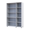 Nyílóajtós gardrobszekrény Doros Thorn Fehér 3 ajtó polcokkal 135x51,6x200 (44900484)