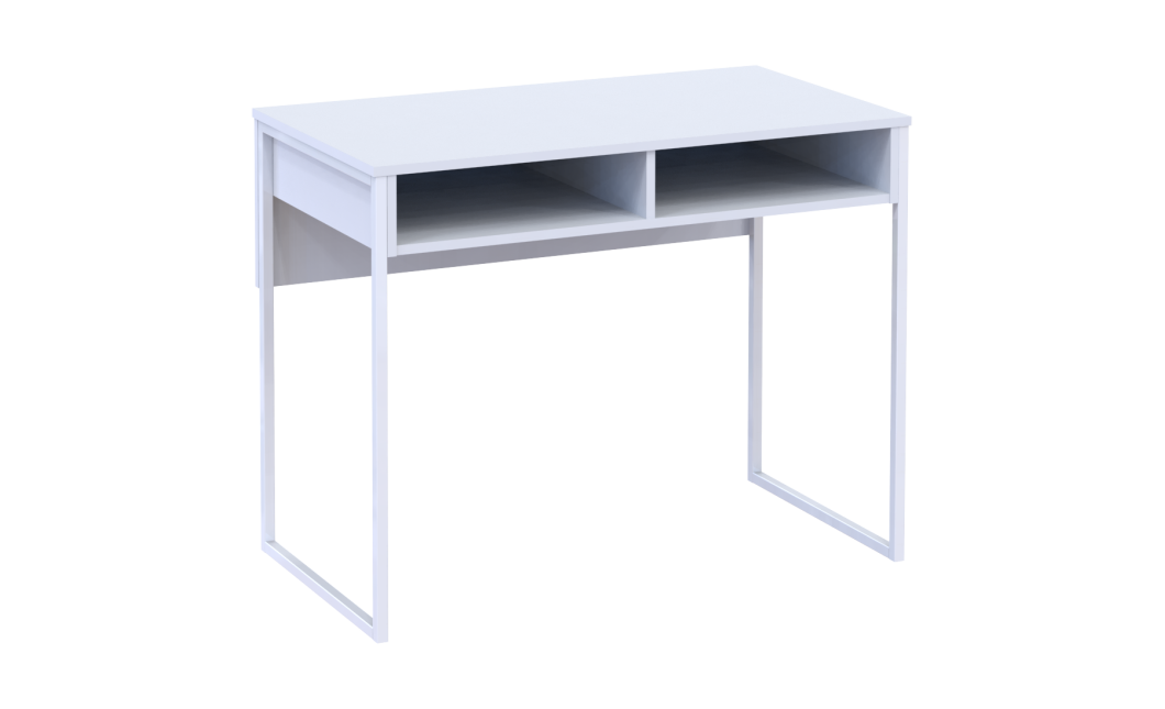Íróasztal Doros Bart Fehér polcal 100x55x78,1 (41510124)