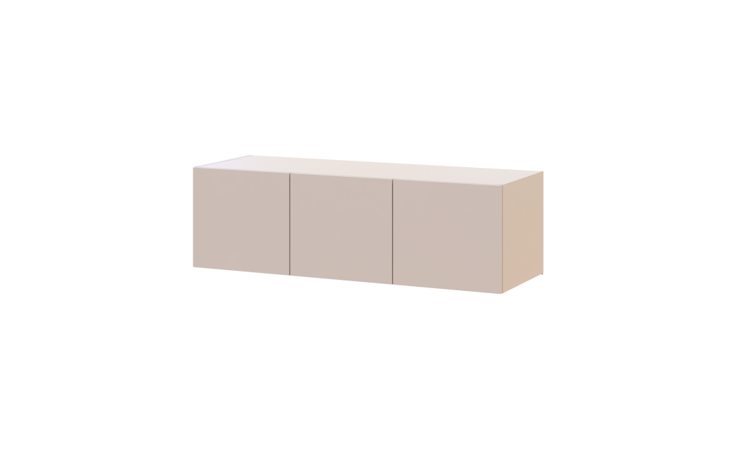 Magas felsőszekrény Kasper Kasmír 3 ajtó 135x48x41 (41516326)