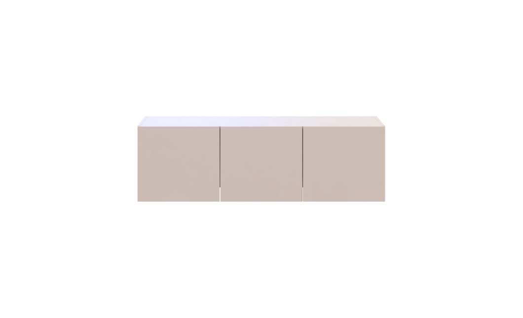 Magas felsőszekrény Kasper Kasmír 3 ajtó 135x48x41 (41516326)