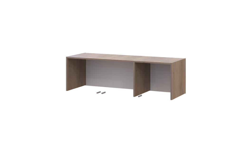 Magas felsőszekrény Kasper Cremona Cannolo 3 ajtó 135x48x41 (41516327)