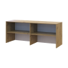 Magas felsőszekrény Doros Rondi Artizán tölgy/Kasmír 4 Ajtós 160х52х65 (41516185)