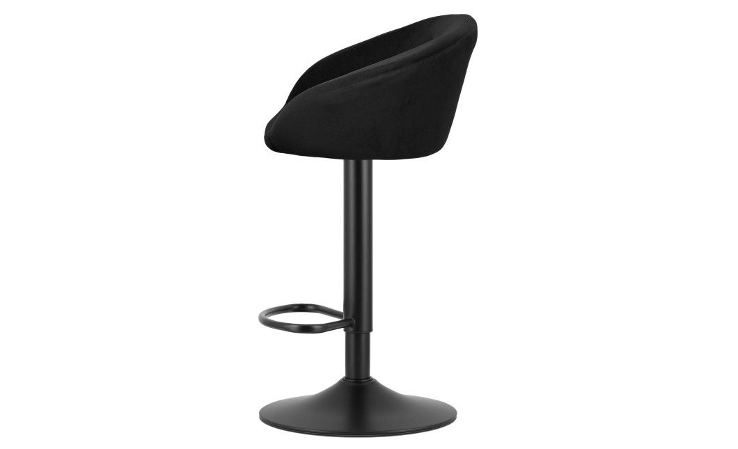 EAST Bárszék – fekete bársony / fekete váz (10039881)