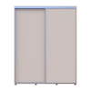 Tolóajtós gardróbszekrény Doros Sigma Slim kasmír 2 ajtó 170x45x214.4 (42005451)
