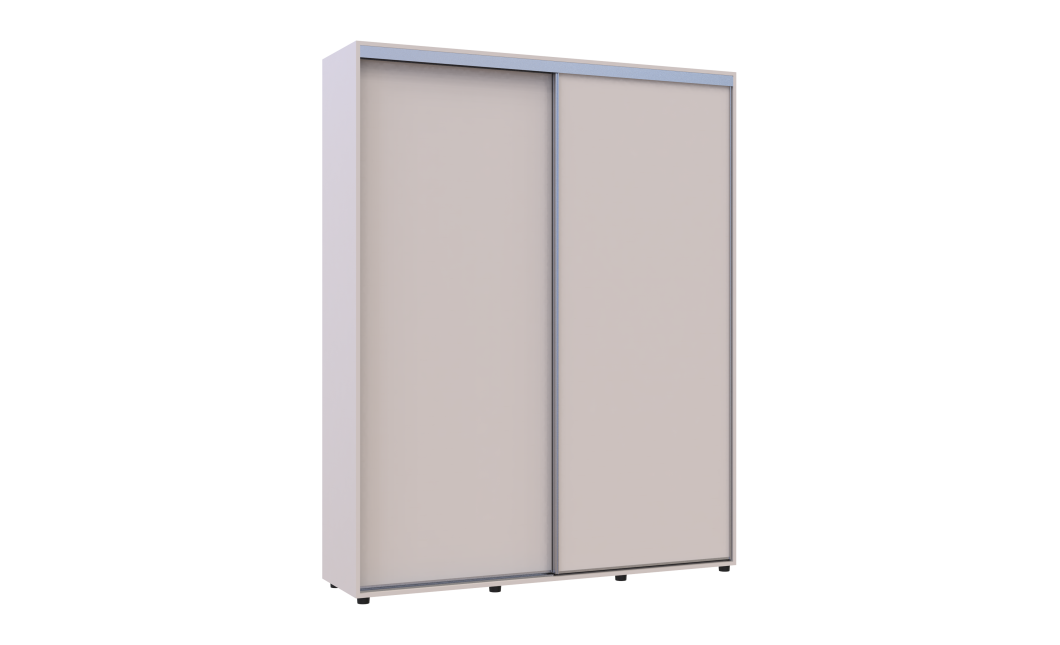 Tolóajtós gardróbszekrény Doros Sigma Slim kasmír 2 ajtó 170x45x214.4 (42005451)