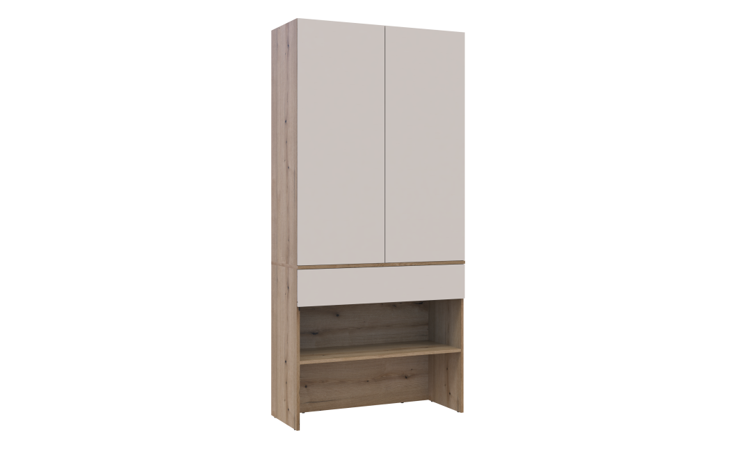 Előszobaszekrény Doros Szplit bútorlap 94x39x200 (44900270)