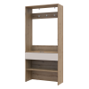 Előszobaszekrény Doros Szplit bútorlap 94x39x200 (44900270)