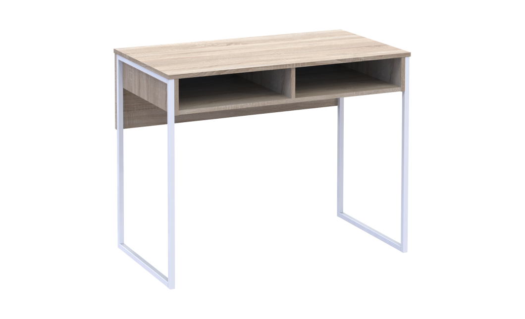 Íróasztal Doros Bart Sonoma tölgy polcal 100x55x78,1 (41510123)